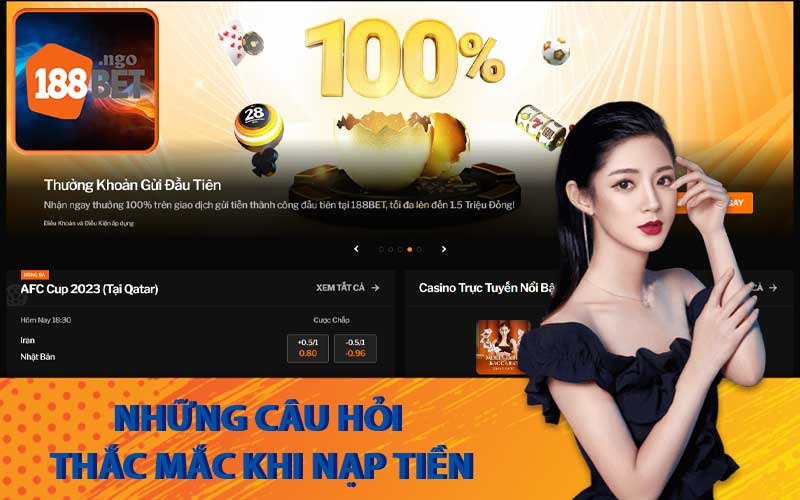 Những câu hỏi thắc mắc khi nạp tiền