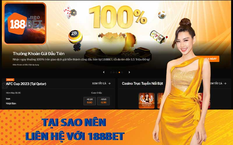 Tại sao nên liên hệ với 188Bet